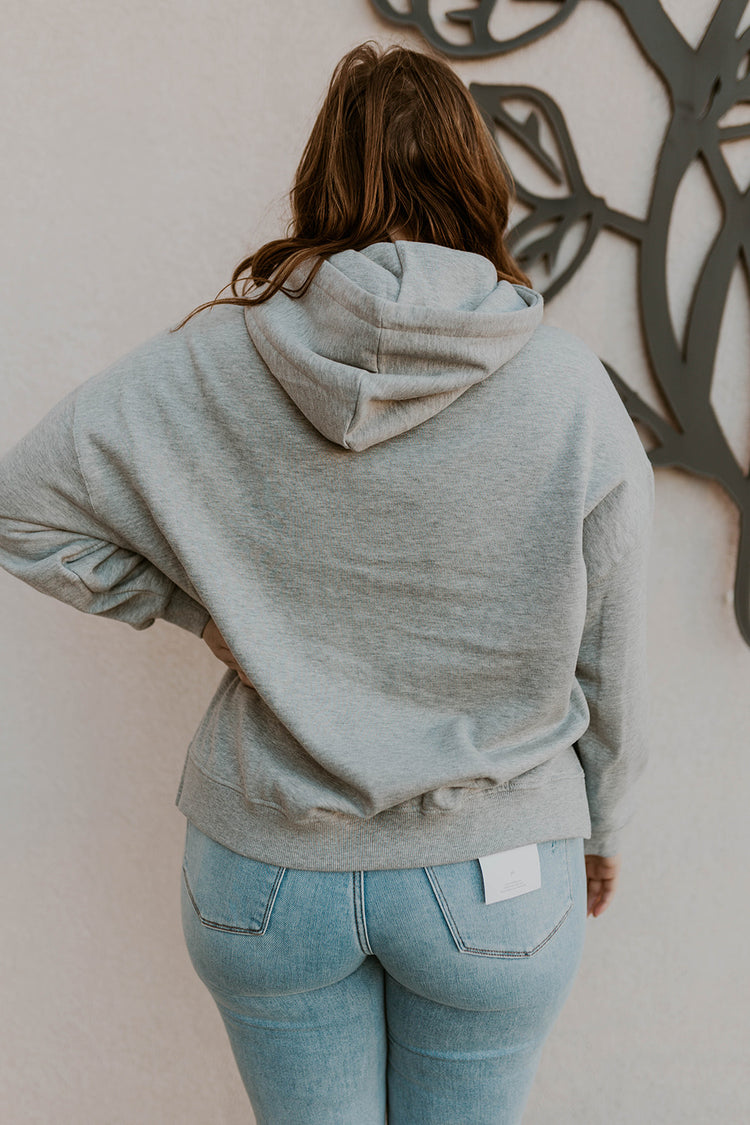 Simply Better Oversized Hoodie-Grey
