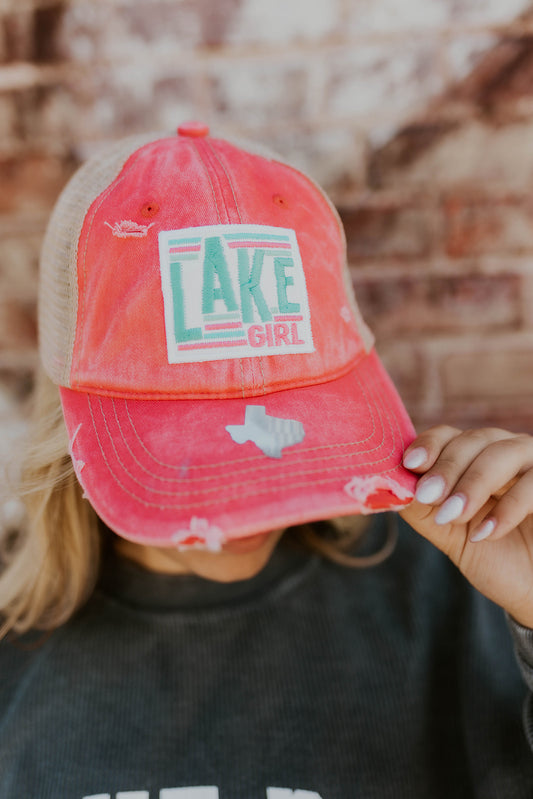 Lake Girl Hat- Pink