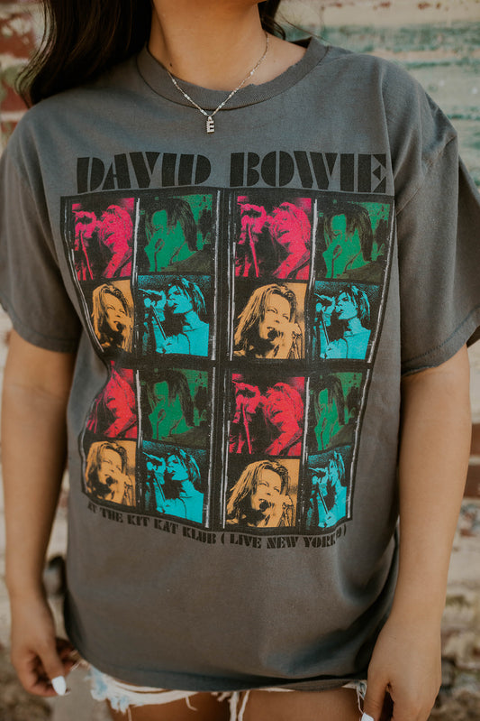 David Bowie Thrifted Graphic Tee