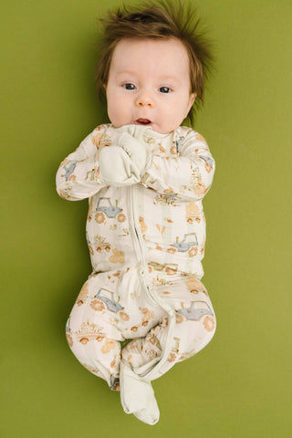 Tractor Trails Bamboo Sleeper