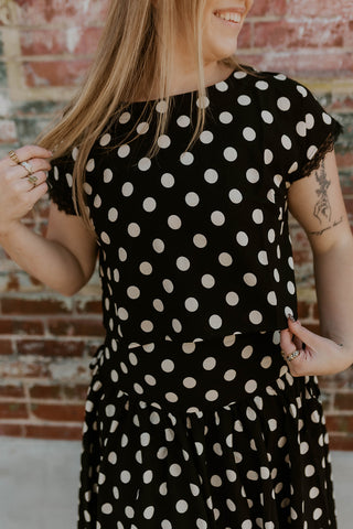 Playful Polka Dot Top
