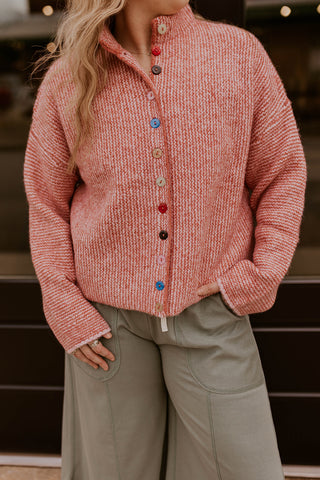 Cute As A Button Sweater