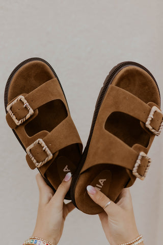 MIA Gen Sandals- Coffee
