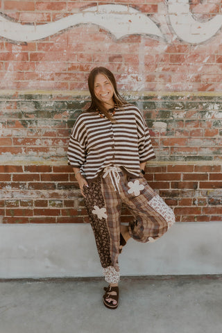 Chocolate Striped Sweater