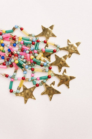 Summer Star Beaded Necklace- Beljoy