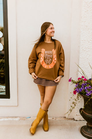 Where Grace Meets Grit Sweatshirt