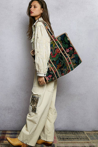 Quilted Large Everyday Tote Bag