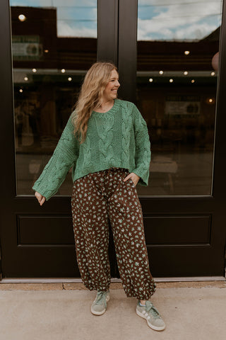 Cocoa Blossom Joggers