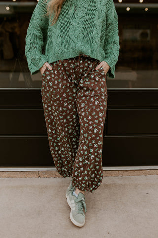 Cocoa Blossom Joggers