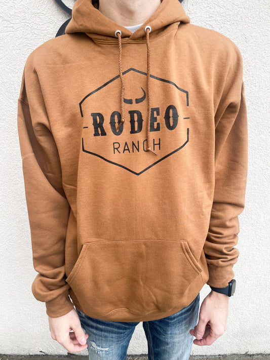 Rodeo Ranch Classic Logo Hoodie- Golden
