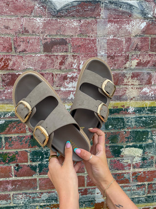 MIA Gen Sandal- Taupe