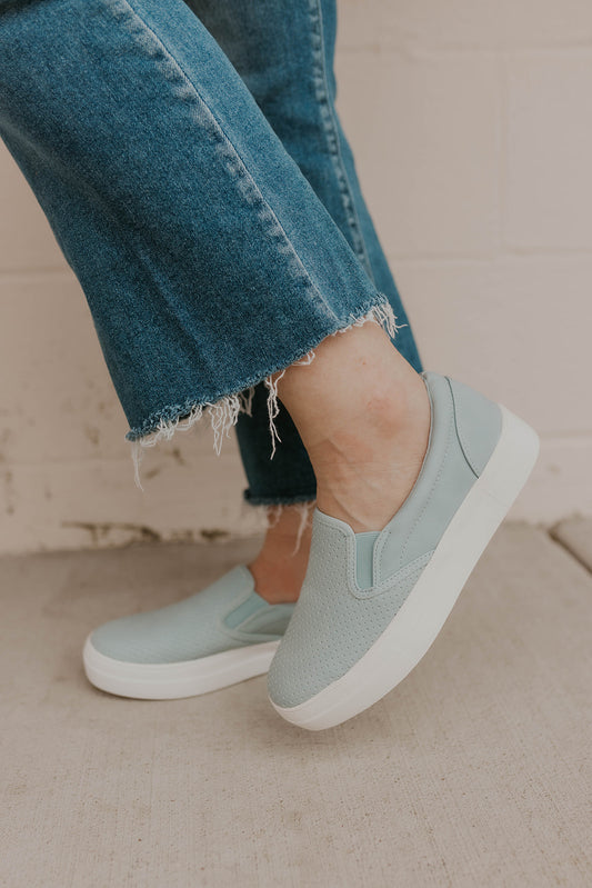 *SPECIAL PRICING* Croft Slip On Sneaker- Blue