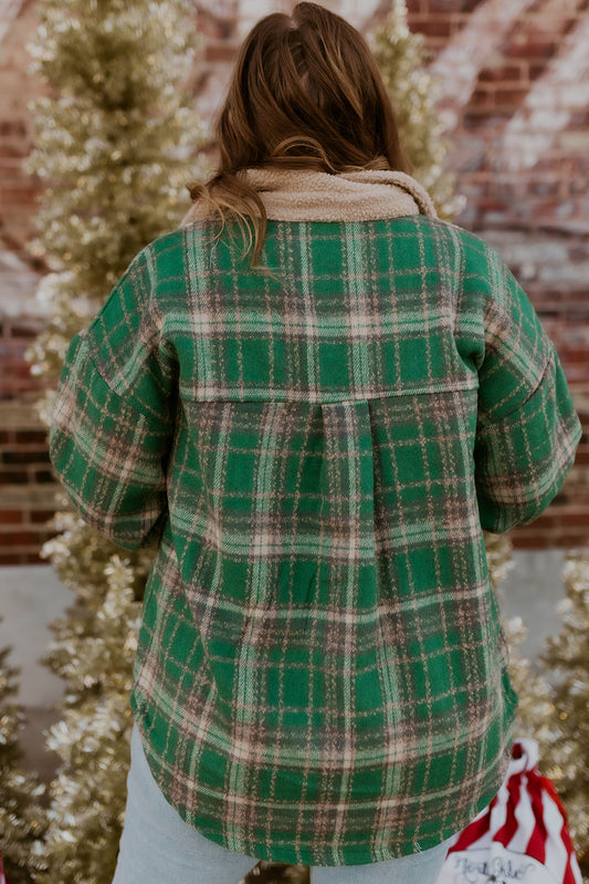 Top Of The List Plaid Shacket
