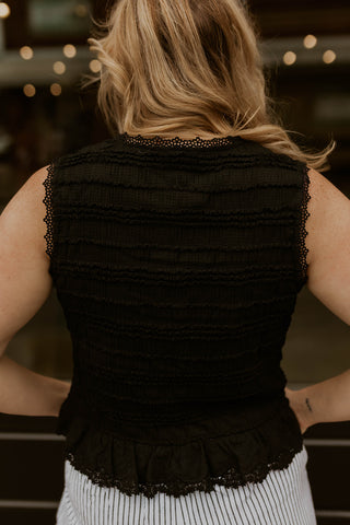 Midnight Muse Top- Black