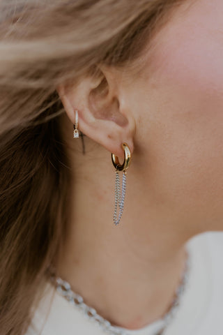 Mixed Up Chain Earrings