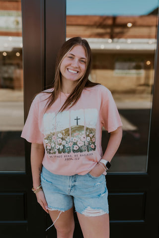 He Is Risen Graphic Tee