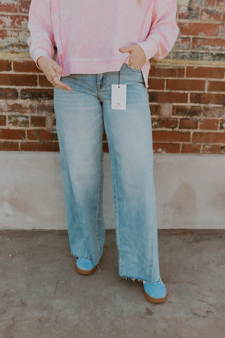 Nori Mid Rise Jeans- Hidden