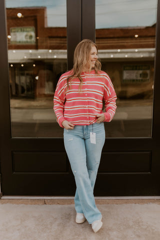 Logan High Rise Dad Jean- Hidden