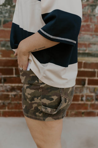 Camo Dad Shorts- Hidden