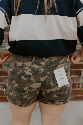Camo Dad Shorts- Hidden