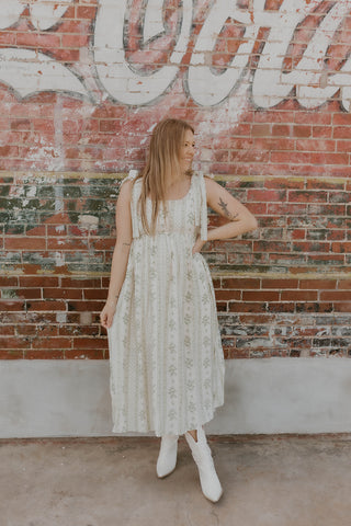 Sage Dreams Midi Dress