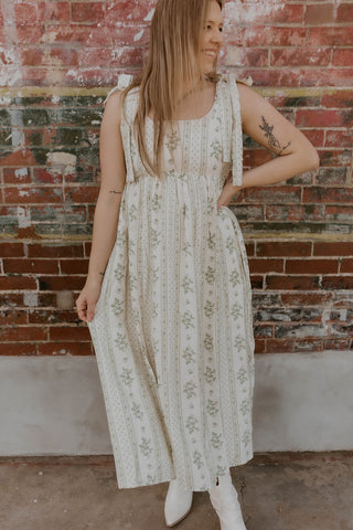 Sage Dreams Midi Dress