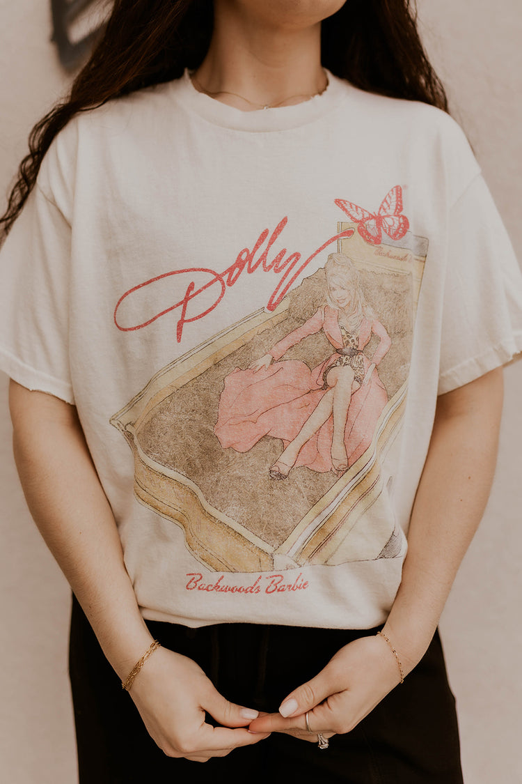 Dolly Parton Backwoods Thrifted Graphic Tee