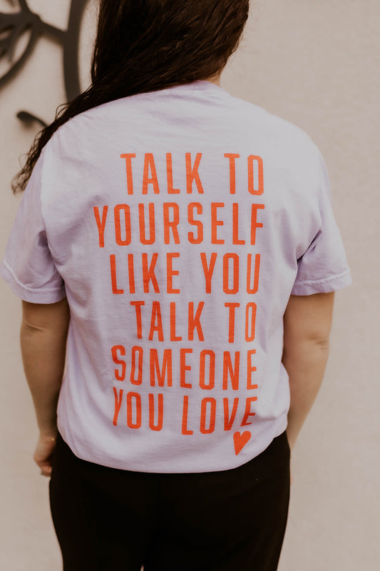 Talk To Yourself Graphic Tee