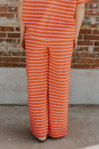 Rosy Rebel Striped Pants