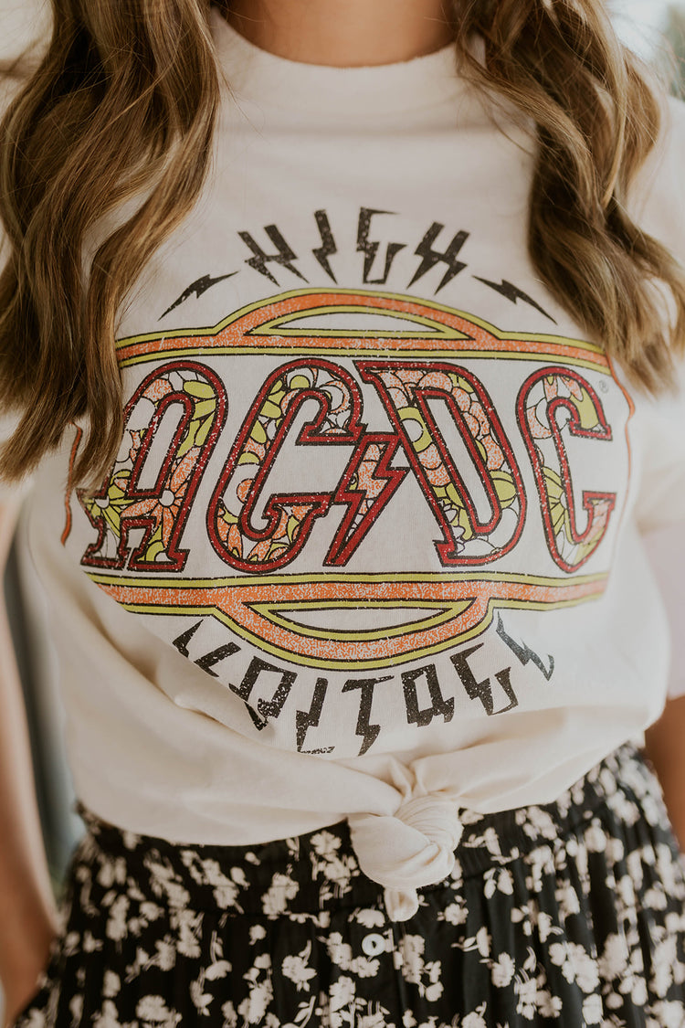 ACDC Voltage Thrifted Graphic Tee