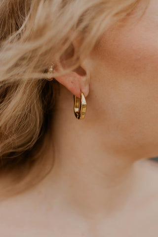 Golden Hour Huggie Earrings