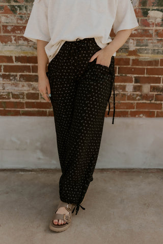 Blooming Trails Drawstring Pants