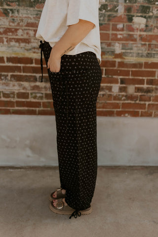Blooming Trails Drawstring Pants