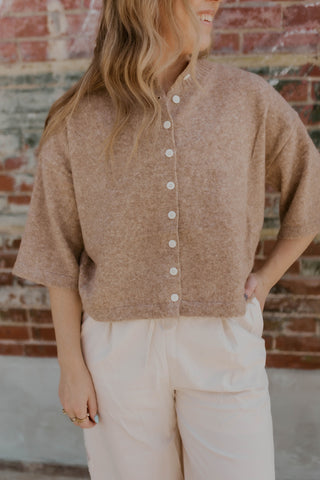 Autumn Avenue Sweater- Mocha