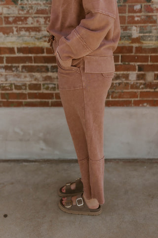 Hot Cocoa Ribbed Pants