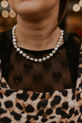 Chan Pearl Layering Necklace