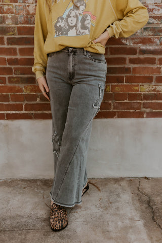 Star Of It All Wide Leg Jeans