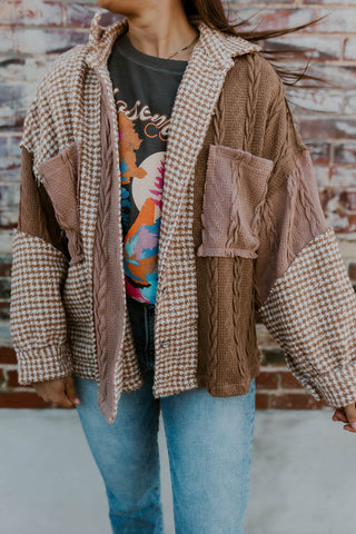 Mocha Multi Shacket