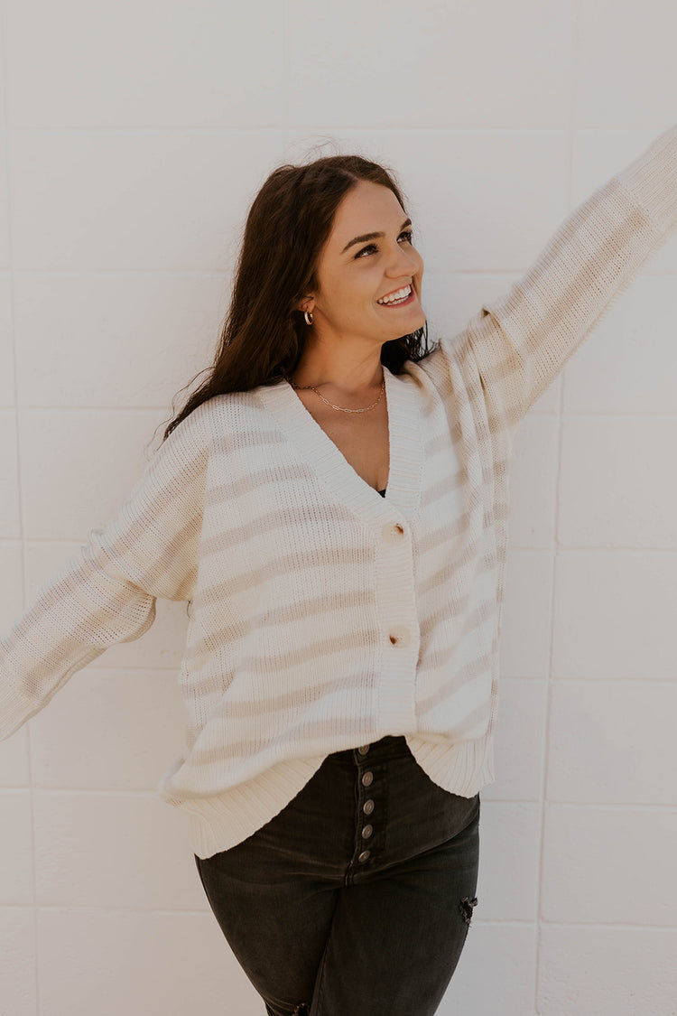 Styled In Stripes Cardigan