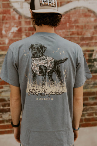 Burlebo Field Companion Graphic Tee- Men's