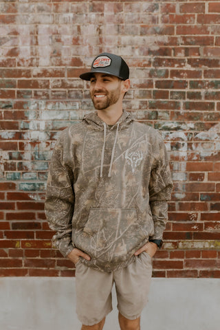 Men's Live Free Fleece Hoodie - Honey Hole Outdoors