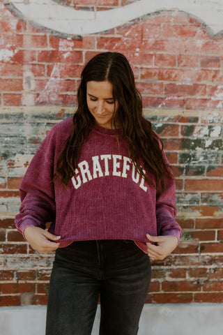 Grateful Corded Pullover