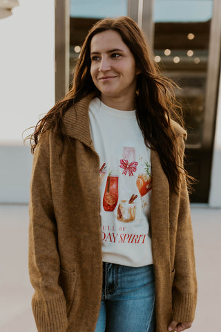 Mustard Duster Cardigan