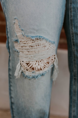 Vintage Stitch Barrel Jeans