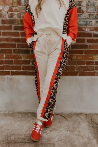 Leopard Soft Washed Joggers