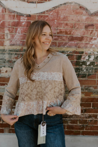 Lovely With Lace Top