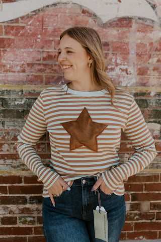 Starry Striped Top
