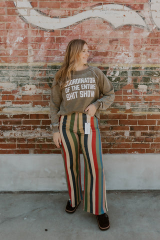 Daybreak Striped Pants