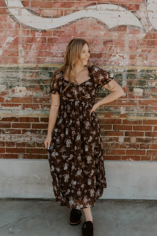 Willa Floral Midi Dress