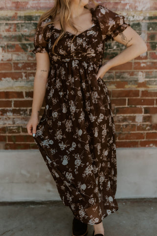Willa Floral Midi Dress